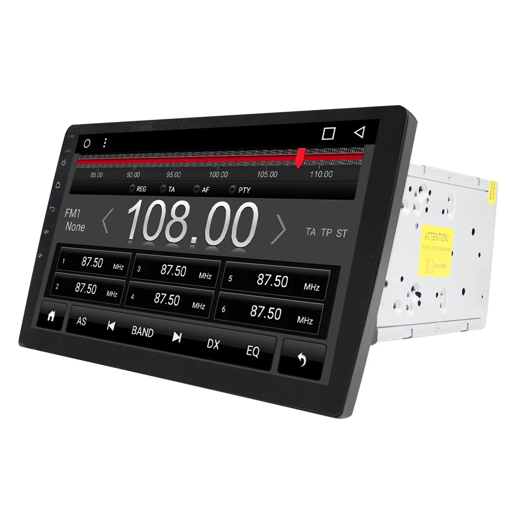 Eunavi 10 1 'ƈ din TDA7851 четырехъядерный Android 9 Универсальный Автомобильный Радио gps