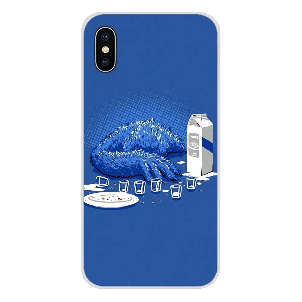 Мультфильм печенье Монстры аксессуары телефон оболочки чехлы для Samsung Galaxy A3 A5 A7 J1