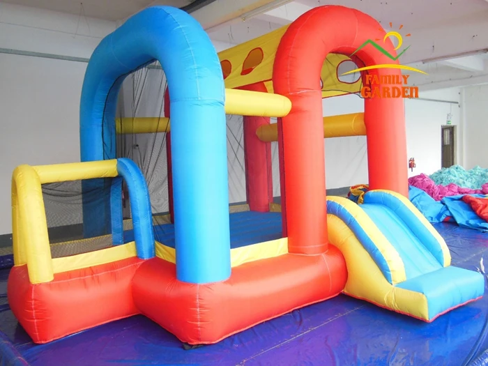 Надувной туннельный домик батут для двора замок Джампер Moonwalk с воздуходувкой |
