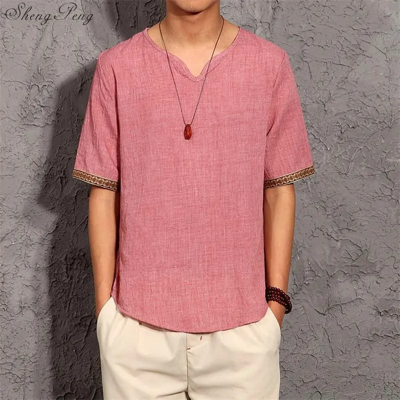 

Традиционный китайский язык, одежда для мужчин, магазин китайской одежды, восточном стиле Одежда Рубашка Мужская льняная одежда в стиле Дзен Q789