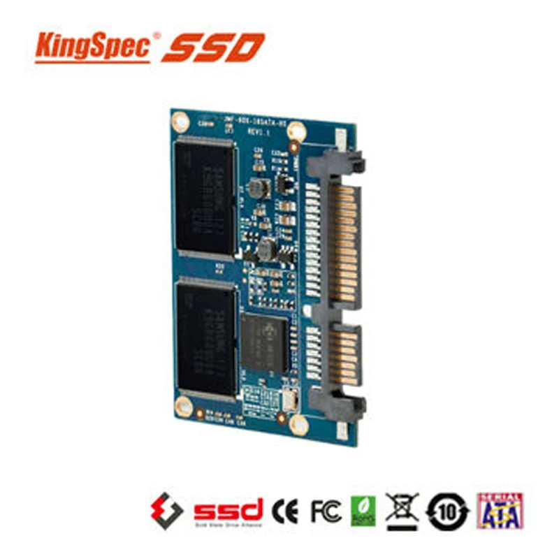 Модуль KingSpec ACJC2MXXXHS 1 8 &quot полутонкий SATA SSD твердотельный жесткий диск 16 ГБ 32 64 128 для