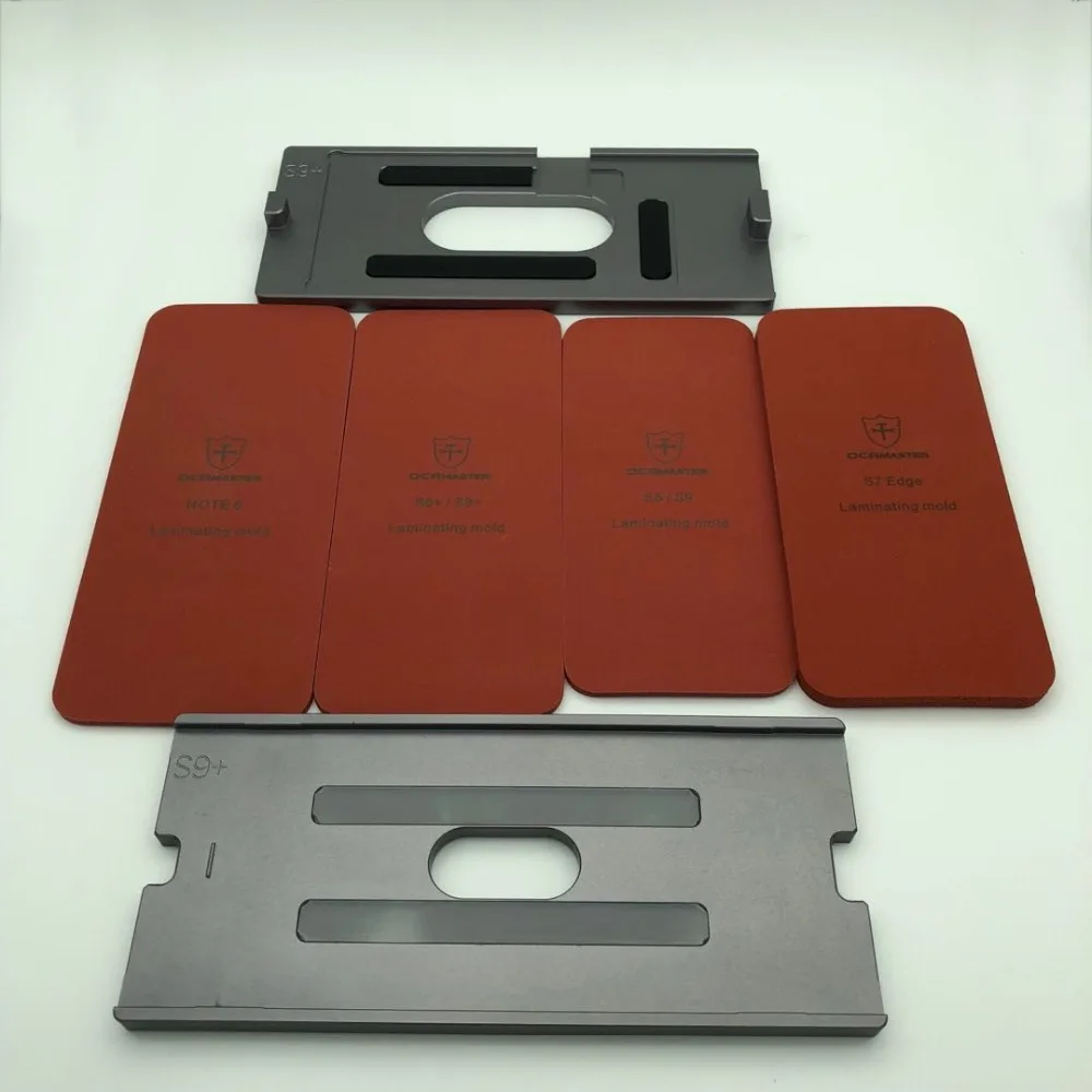 1 шт. OCA master ламинирование OCA LCD красный резиновый для samsung edge oca ремонт жк-экрана Универсальный Ламинирующий резиновый коврик