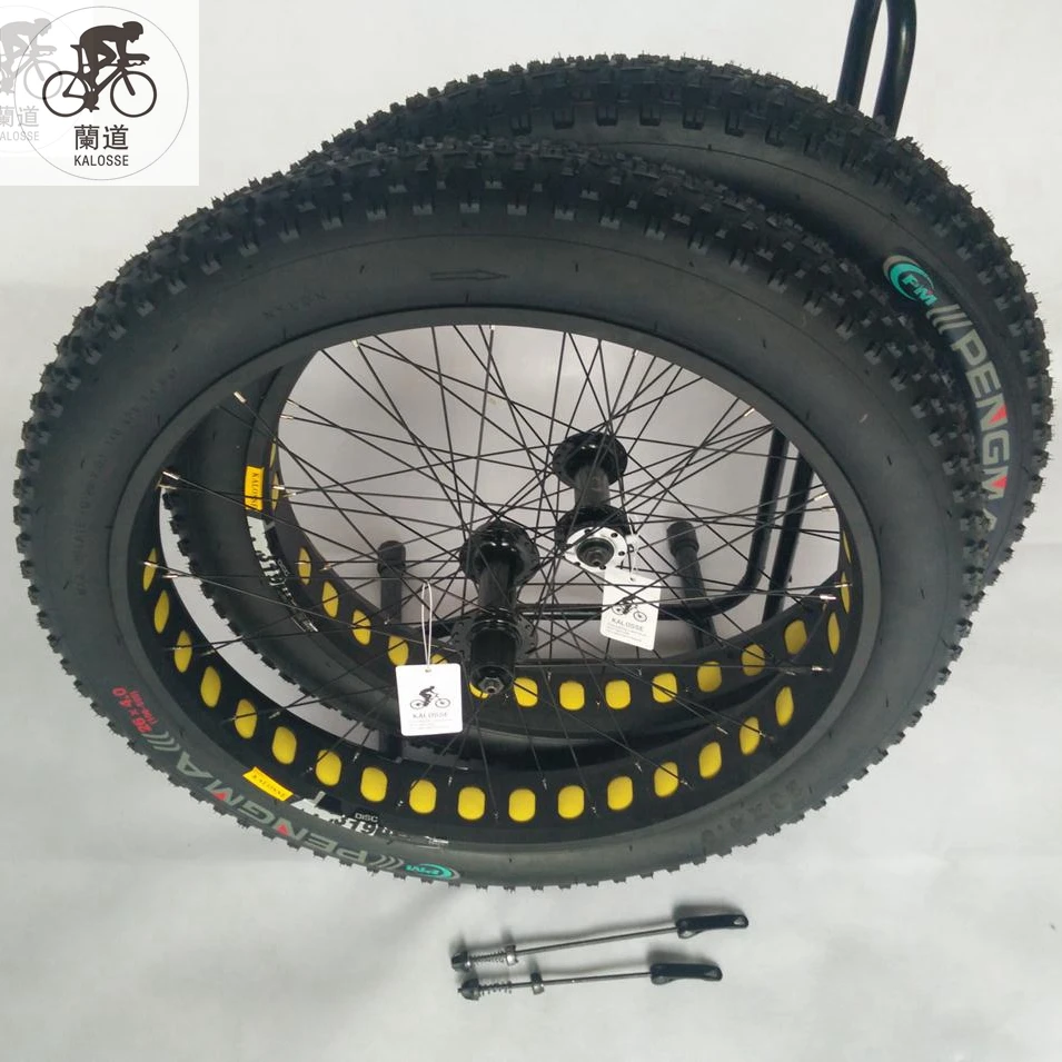 Колеса для велосипеда Kalosse F135/ R175mm ступицы 26 дюймов колеса 26*4 0 шины кассета 7/8/9/10S 36