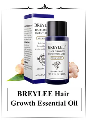 Сыворотка для роста ресниц Breylee, средство для укрепления ресниц, средство для обработки ресниц, жидкость для более полного наращивания ресниц, 3 шт