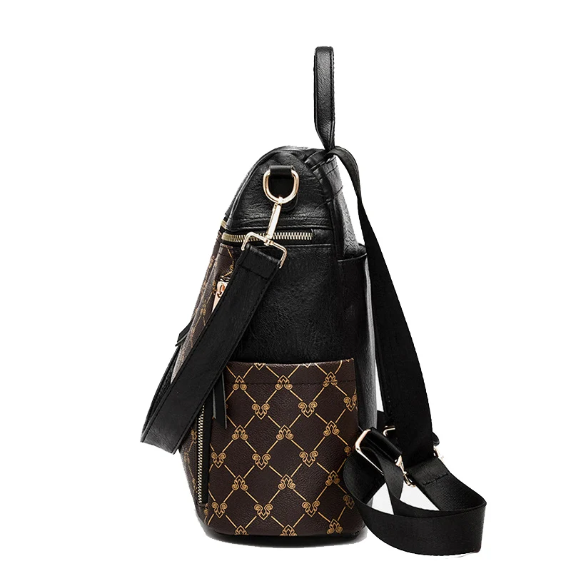 Новый Рюкзак Mochila Feminina женский рюкзак из искусственной кожи в стиле ретро