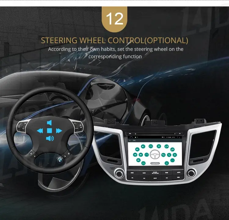 LJDA Android 10 автомобильный dvd-плеер для hyundai Tucson/IX35 2Din Автомагнитола gps Навигация стерео Мультимедиа wifi автоаудио