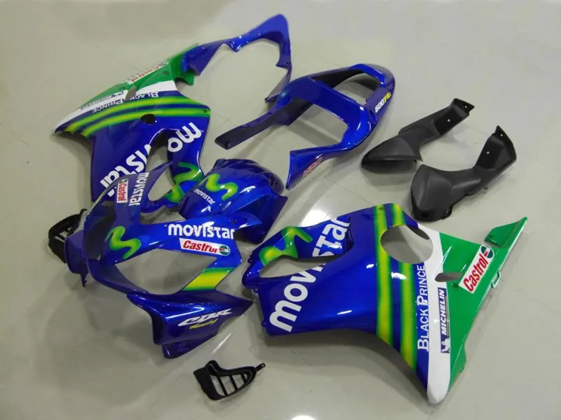 

Комплект обтекателей для мотоциклов H CBR600 F4I 01 02 03 CBR600F4I 2001 2002 2003 F4I CBR600, комплект синих обтекателей