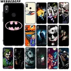 Мягкий чехол WEBBEDEPP Knight Joker Batman для Xiaomi 9 8 SE 6 A1 A2 Lite MIA1 MIA2 Lite MI8 MI6 MAX 3 POCOPHONE F1