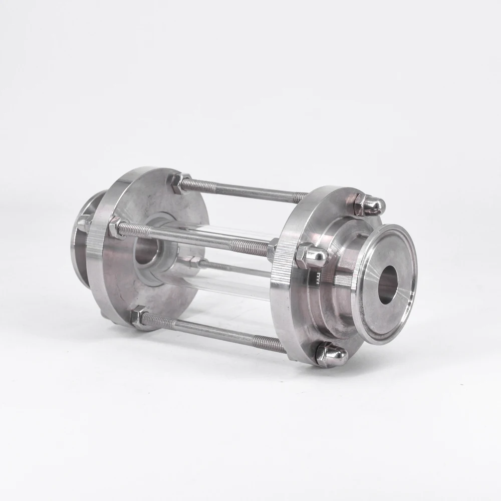 Зажим Tri Clamp SUS316L санитарный стеклянный диоптрий для домашнего пивоварения 19/25/32/38