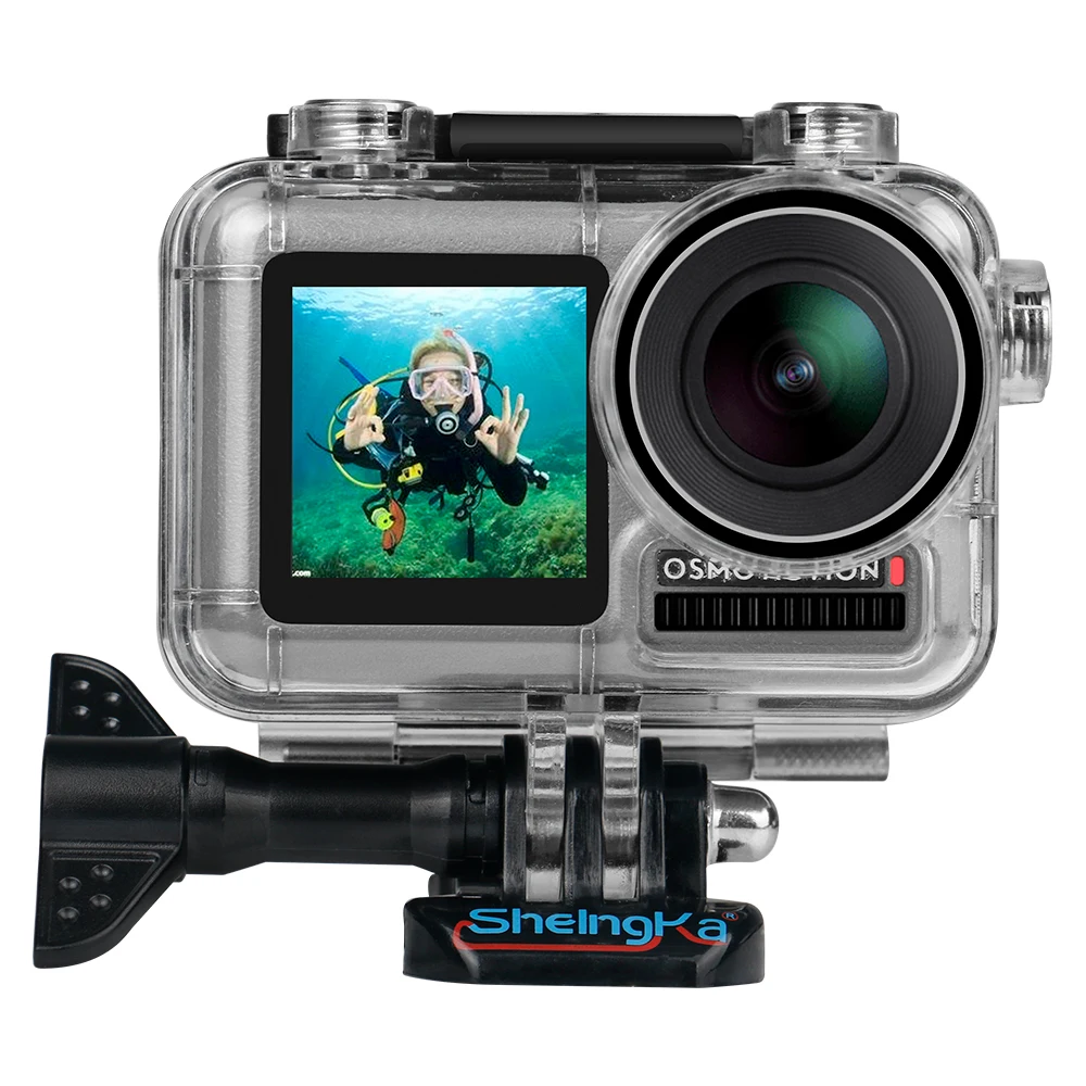 OSMO действие корпус воды дайвинг 40 м рамка чехол для DJI Osmo Действие камеры держатель адаптер Аксессуары