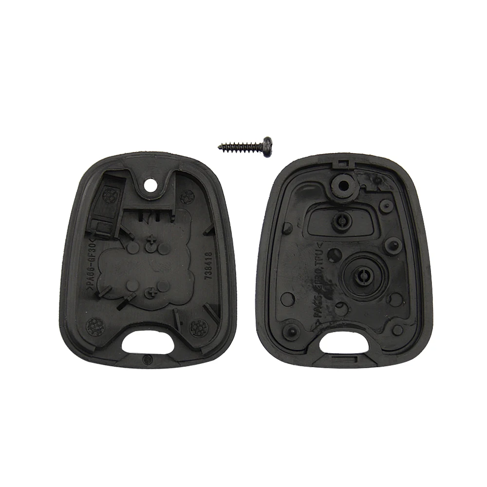 OkeyTech для peugeot Key Shell 2 кнопки Uncut пустой Клинок Синий чехол Корпус Замена Fob 106 205 206