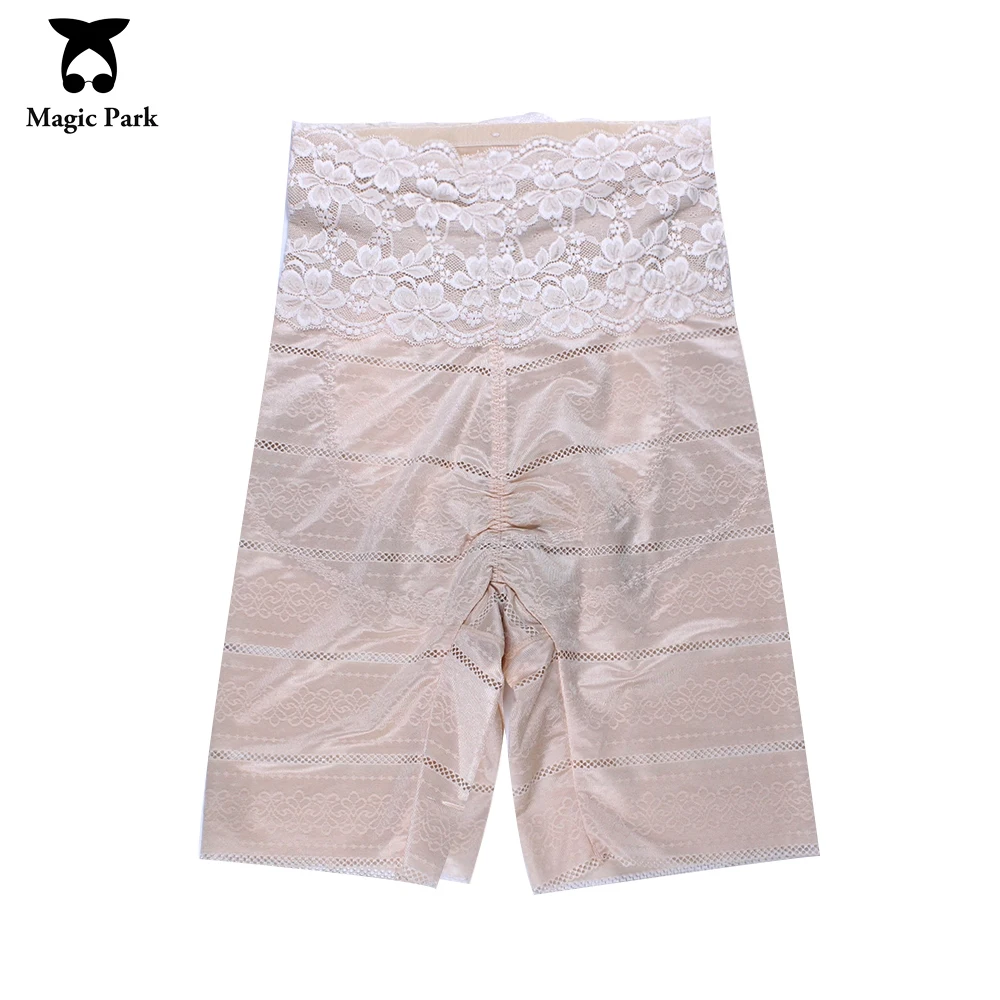 Magic Park Бесшовные высокая посадка корректирующие трусики бойшорты живот Талия