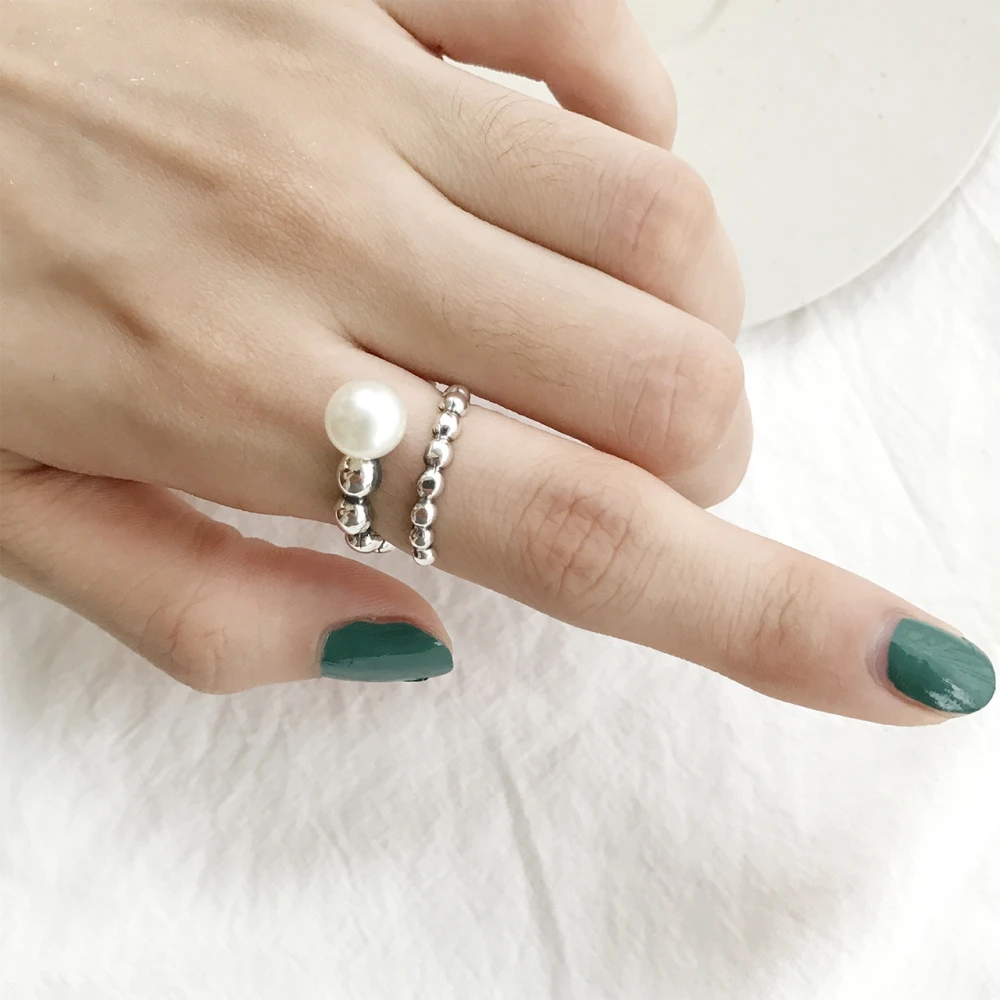 LEVEN Необычные винтажные тайские фотообои серебряные точки штабелируемые