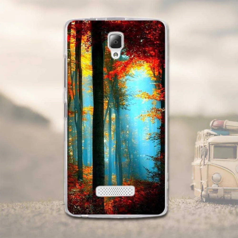 Мягкий чехол из ТПУ для Lenovo A2010 силиконовый на заднюю панель мобильного телефона