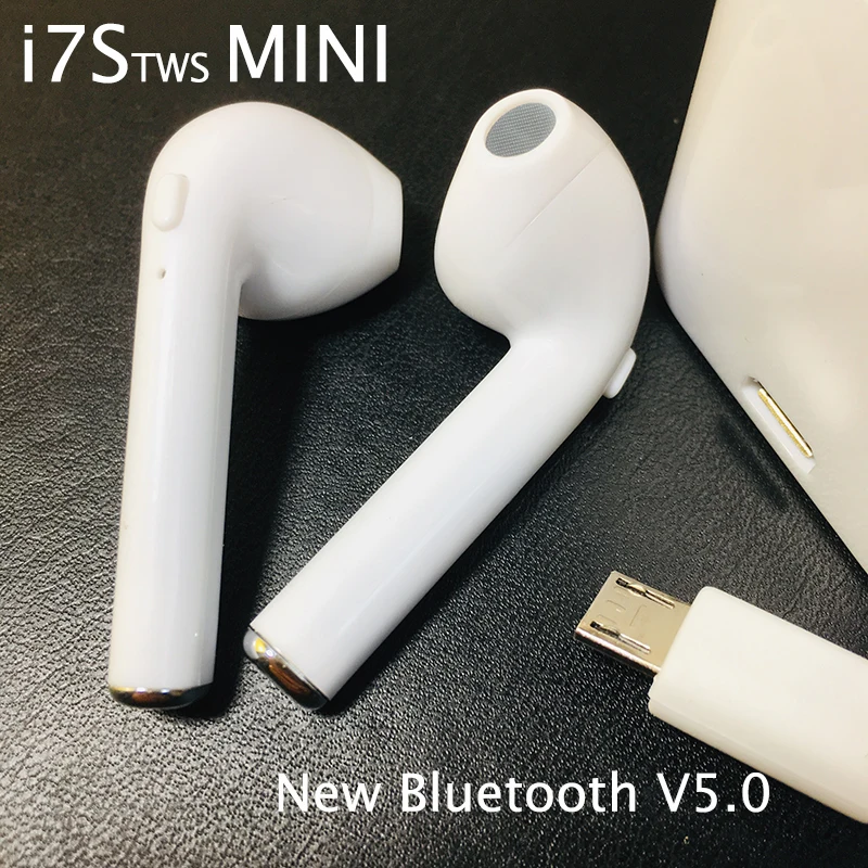 I7XminiTWS ушной раковины беспроводной Bluetooth 5 0 стерео con Мик коробка de carga 1: 1PKW1 чип