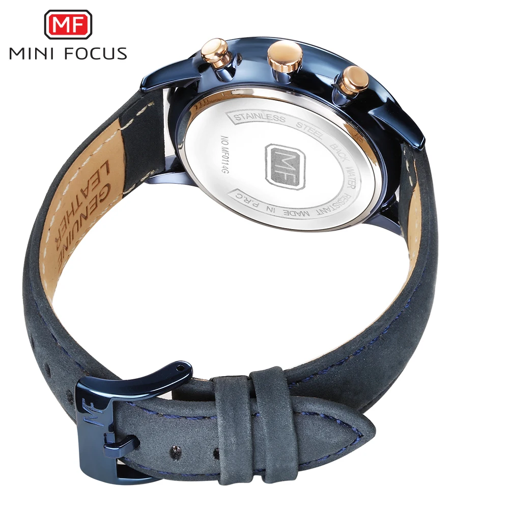 

MINIFOCUS Men Watch Top Luxury Brand Sport Watches Mens Quartz Wristwatch Male Clock Relogio Masculino MF0114G.03