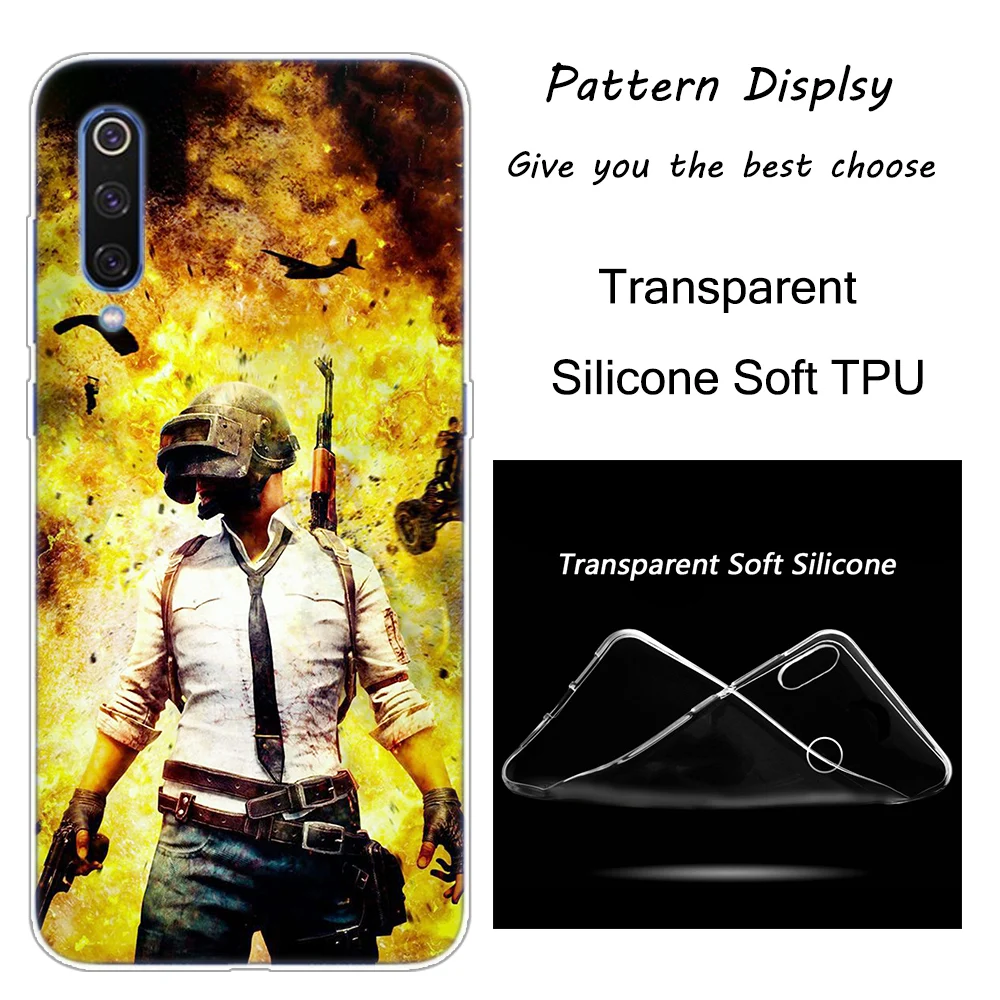 003 Горячие pubg игры силиконовый чехол для Xiaomi Pocophone F1 9T 9 9SE 8 A2 Lite A1 A2 Mix3 Redmi K20 7A Note 4 4X5 6 7 Pro S2 крышка - Цвет: 003