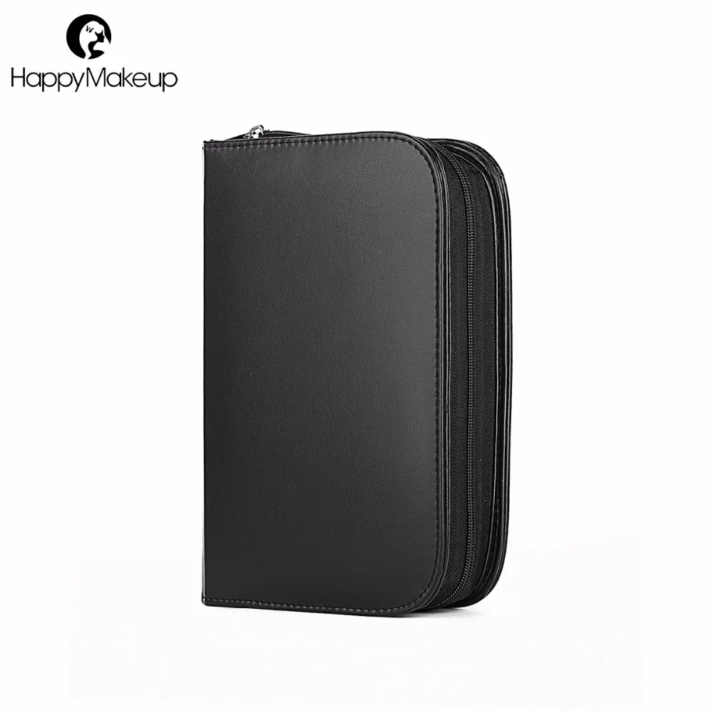 Happy Makeup Pro портативные черные кисти для макияжа|Наборы инструментов макияжа| |