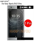 2 шт.лот, полноэкранная Защитная пленка для Sony Xperia XA2 Ultra  Dual H3213 H3223 H4213 H4233, закаленное стекло