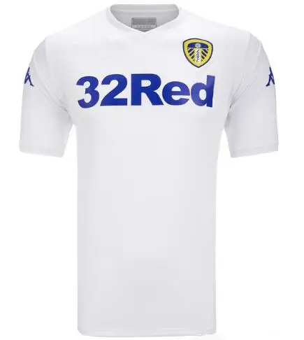 Новинка 2019 г. Мужская футболка для leeds united Camiseta de futbol 18 19 наивысшего качества JANSSON