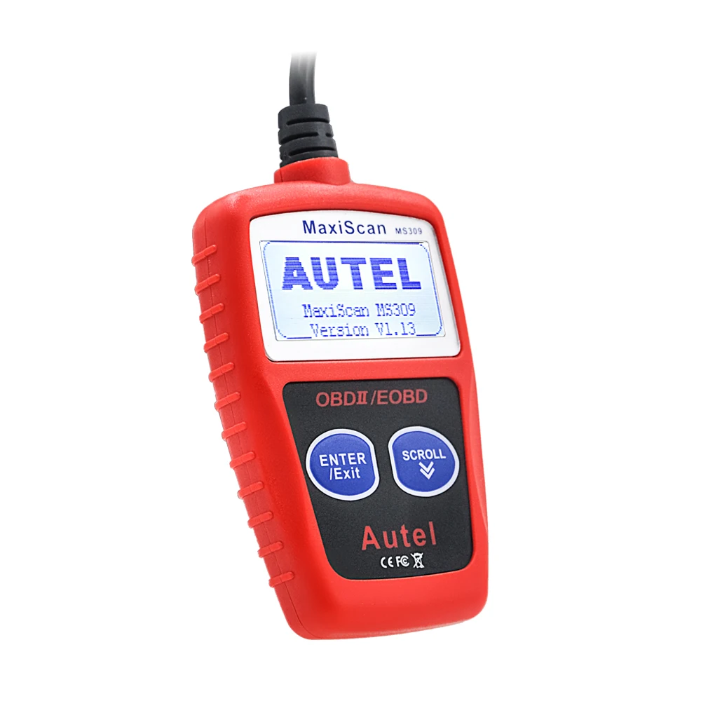 Autel MaxiScan MS309 подключению CAN-шины OBD2 читатель кода Европейская система бортовой