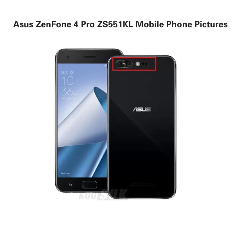 Чехол для Asus Zenfone 4 Pro ZS551KL жесткий защитный чехол ПК задняя крышка оригинальные