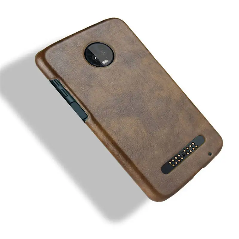 Чехол для Motorola Moto Z3 Play чехол Жесткая обложка на заднюю панель из искусственной