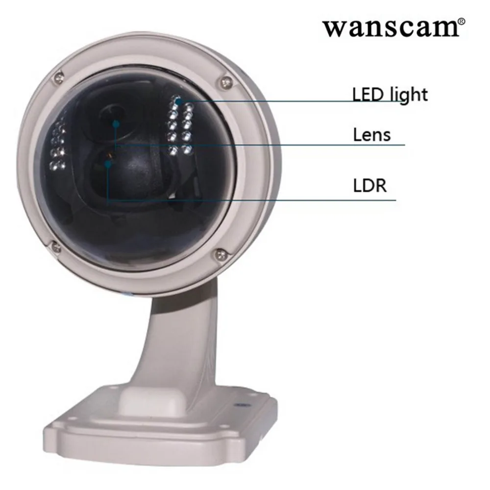 Водонепроницаемый Wanscam HW0038 HD 720 P IP Камеры Скрытого видеонаблюдения телеметрией