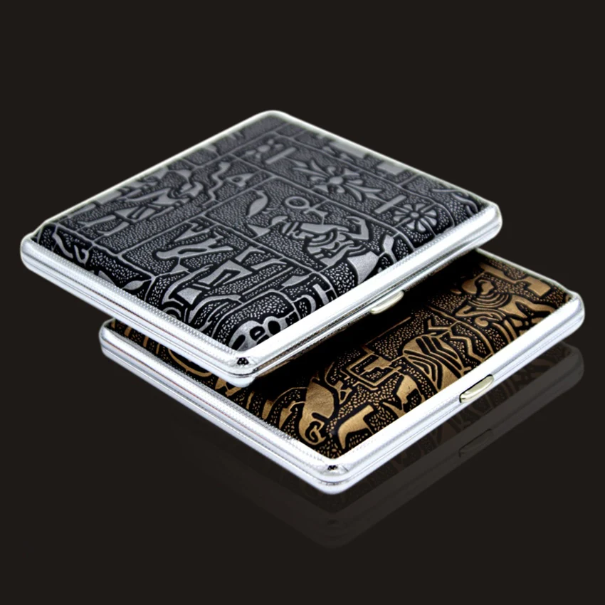 20 палочек оригинальная креативная винтажная карманная коробка металлический