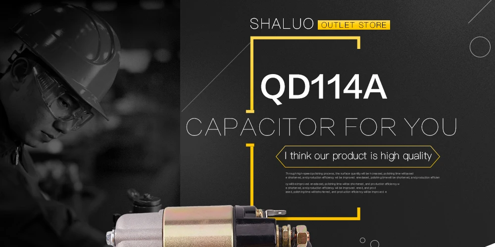 QD114A дизельный двигатель стартера мотора 12V 0.8KW Медь используется на 170F 178F 186F мотор стартера двигателя генератора Запчасти