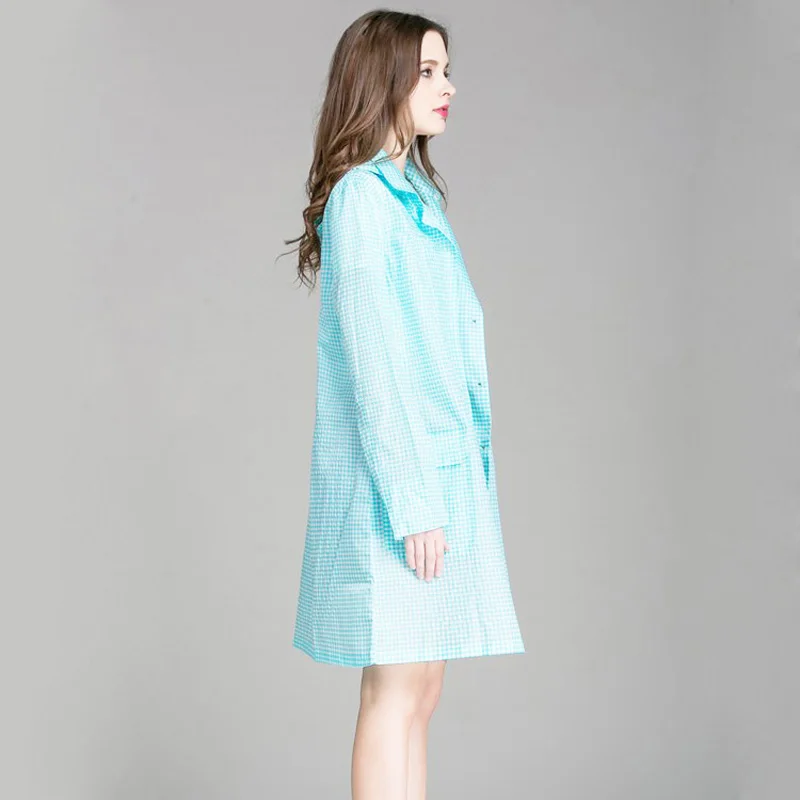 Meltset сетчатый женский плащ со съемным капюшоном водонепроницаемый дождевик