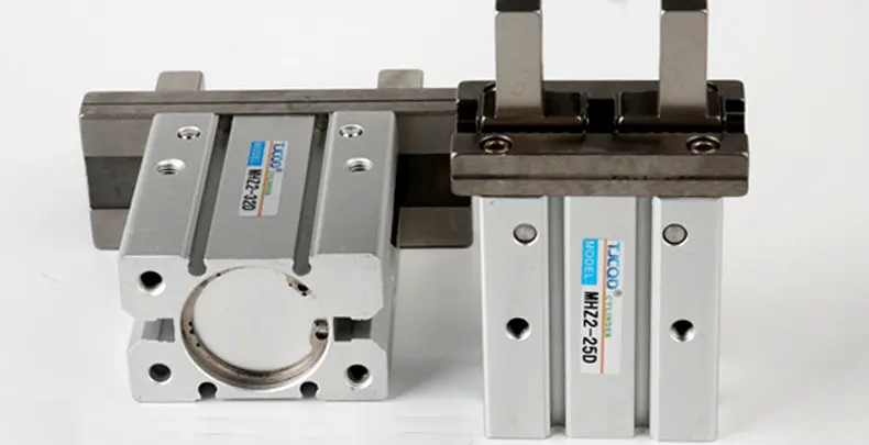 HFZ MHZ2 10C 16C 20C 25C 32C односторонние нормально закрытые мини-Захваты пневматический