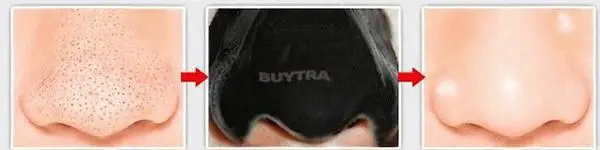 10 штук в наборе Уход за лицом черная маска накладки на нос от черных точек для