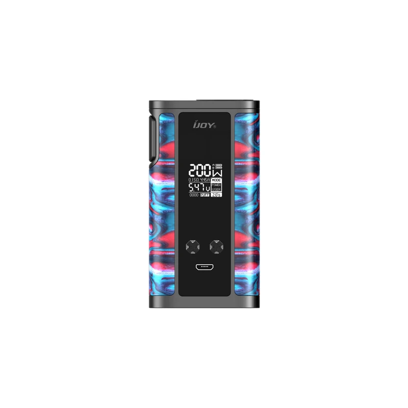 Оригинал IJOY капитан смола 200 Вт коробка мод Vape бак электронная сигарета vape