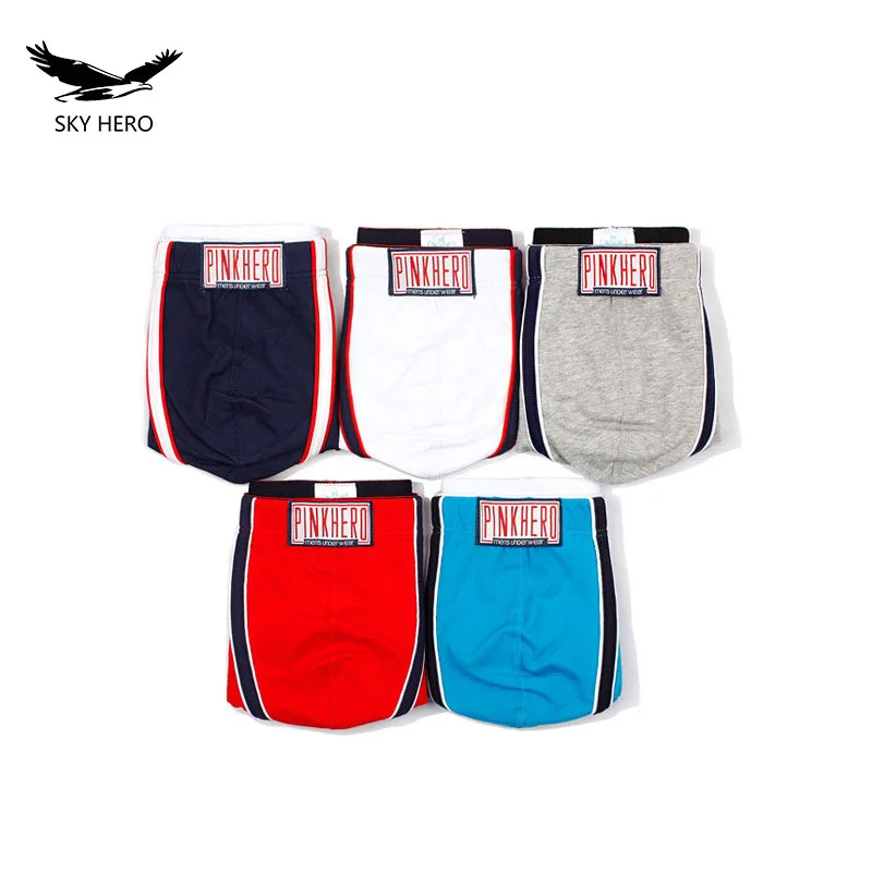 Трусы боксеры мужские с принтом хлопковые шорты плоской подошвой сексуальное