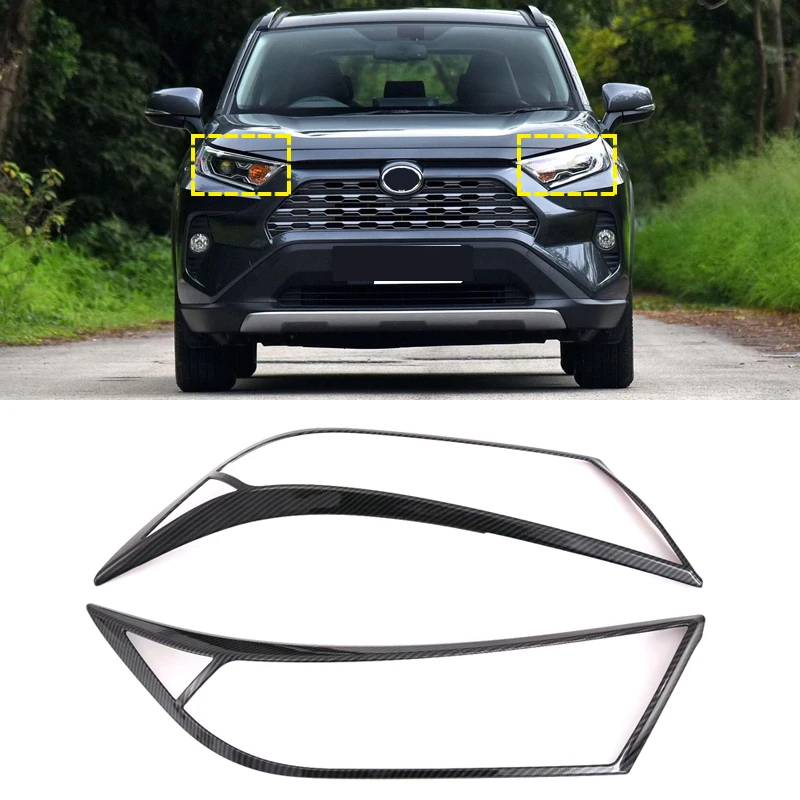 Автомобильные аксессуары ABS передняя фара лампа Eyelind декоративная крышка отделка