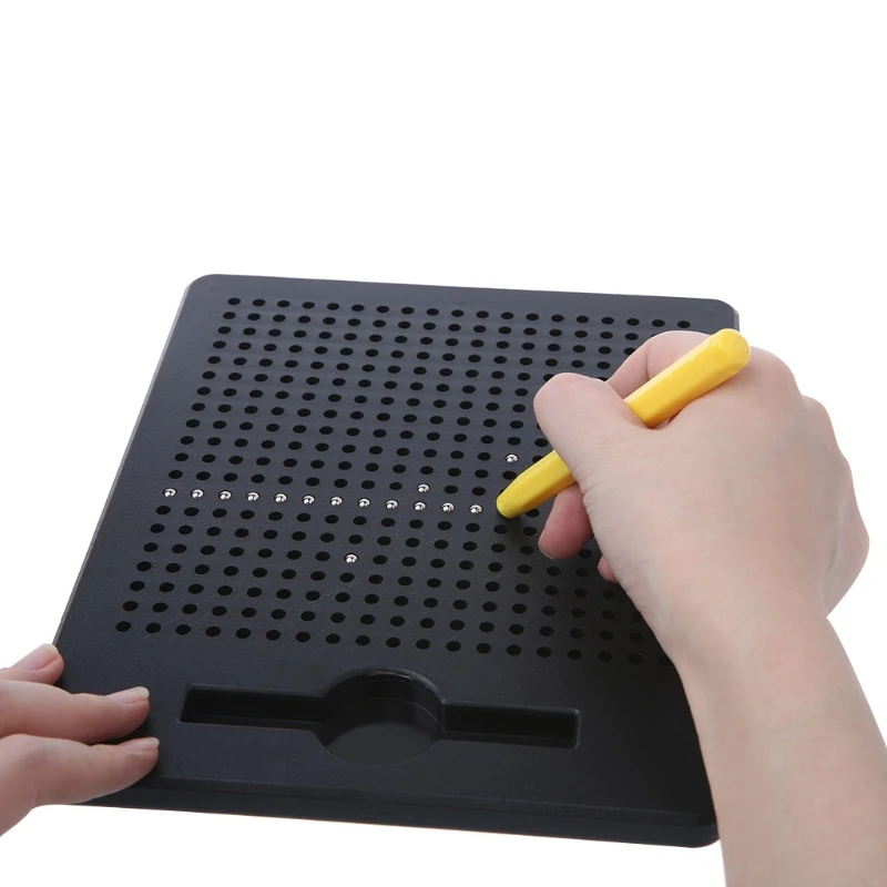 

New Writing Drawing Board Magnetic Ball Sketch Pad Tablet Educational Kids Toy