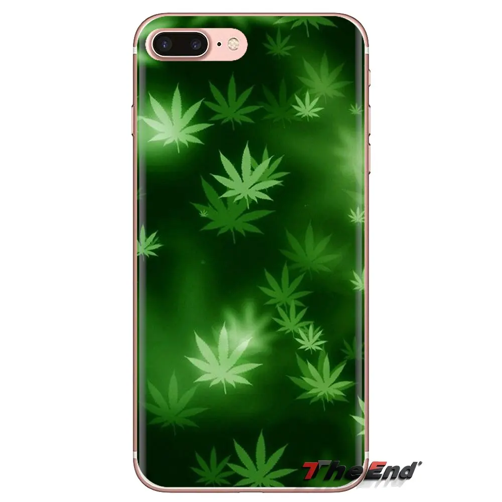 Smoke Weed Pot Leaf Attack Design For Oneplus 3T 5T 6T Nokia 2 3 5 6 8 9 230 3310 2.1 3.1 5.1 7 Plus 2017 2018 Silicone Bag Case |