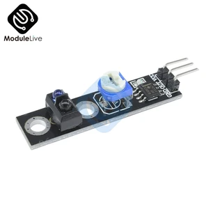 1Pcs TCRT5000 Infrared Reflective IR Switch Sensor Board Barrier Line Tracking Module 4Pin 3.3-5V For Arduino Smart Car