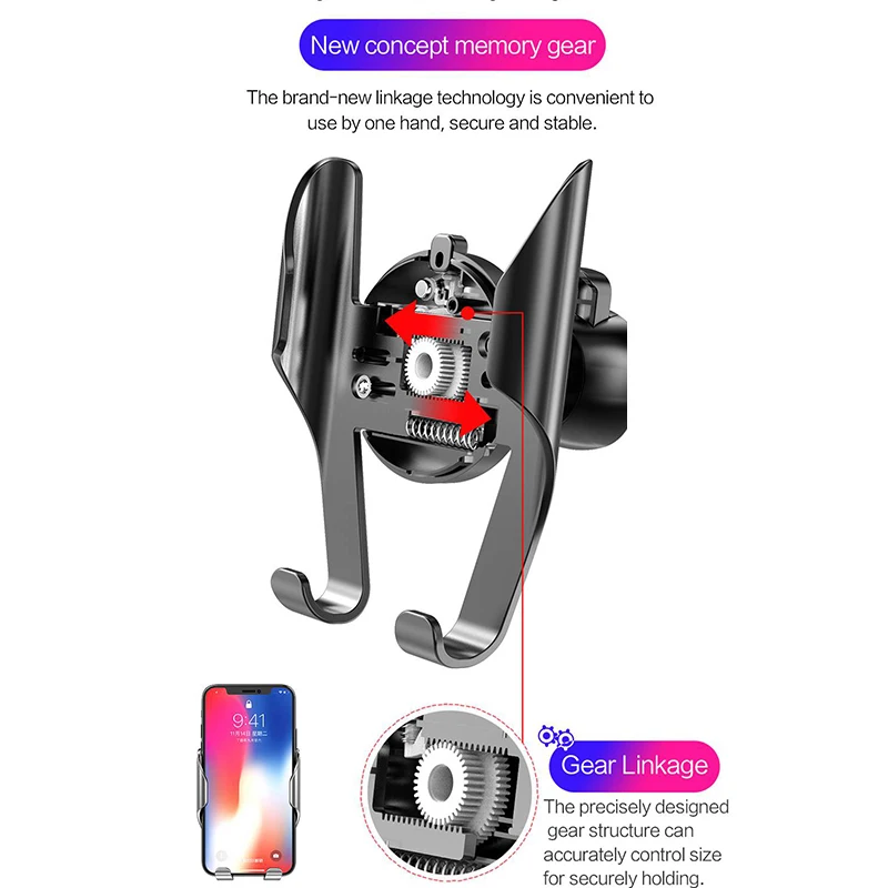 licheers car phone holder for iphone x xs max 8 7 plus xiaomi windshield car mount phone stand car holder for samsung s9 s8 free global shipping