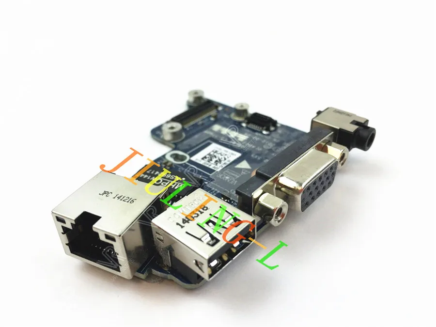 Плата Ethernet JOUTNDLN para Dell Latitude E6430 разъем для аудио VGA USB порт 4J7P5 04J7P5 | Компьютеры и офис