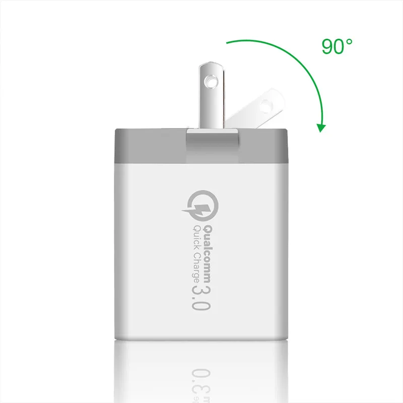 KingFriend мобильное быстрое зарядное устройство 3 0 QC USB 30 Вт турбо Быстрая зарядка 5 в