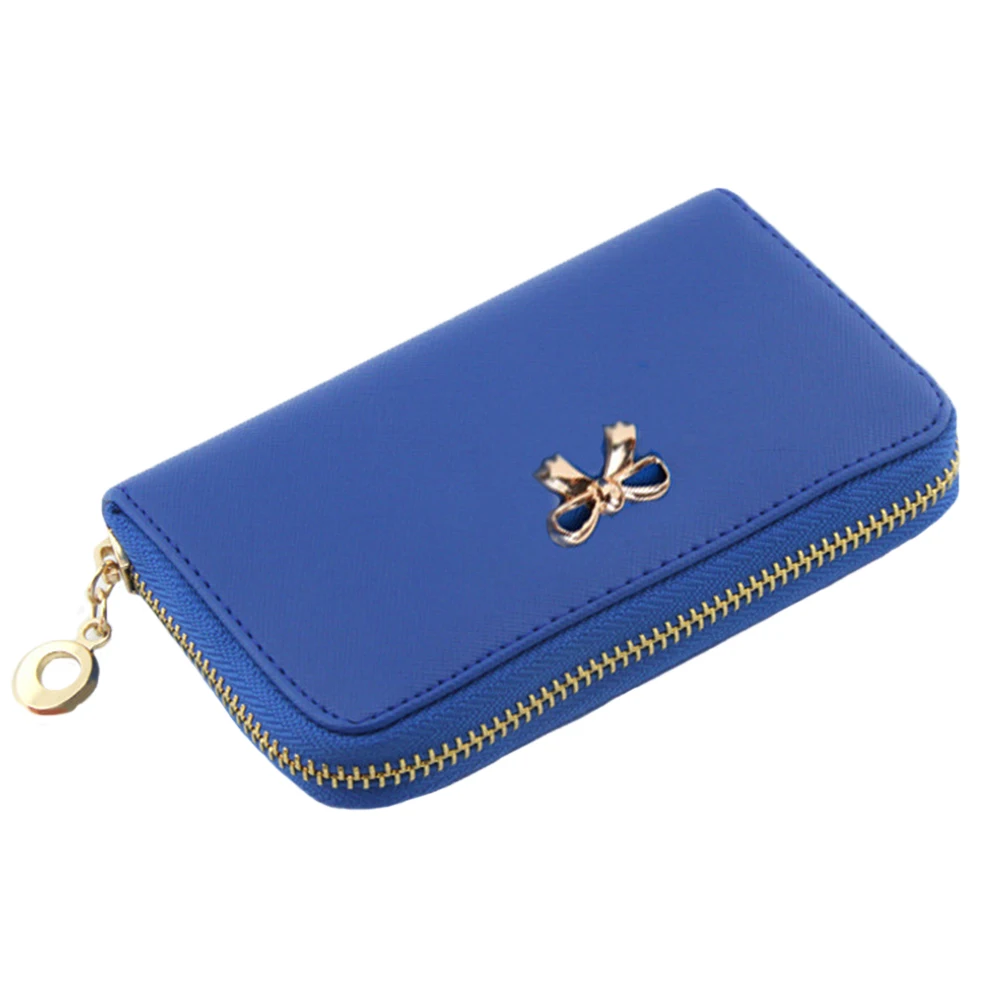 Кошелек для монет с бантом Fabala дамские искусственная кожа милый клатч держатель