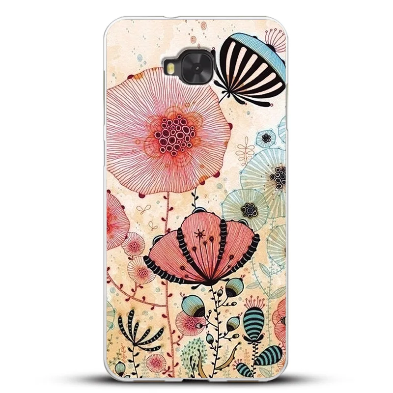 Чехол для Asus Zenfone 4 Selfie ZD553KL мягкий силиконовый чехол на заднюю панель Funda Capa Coque 5 |
