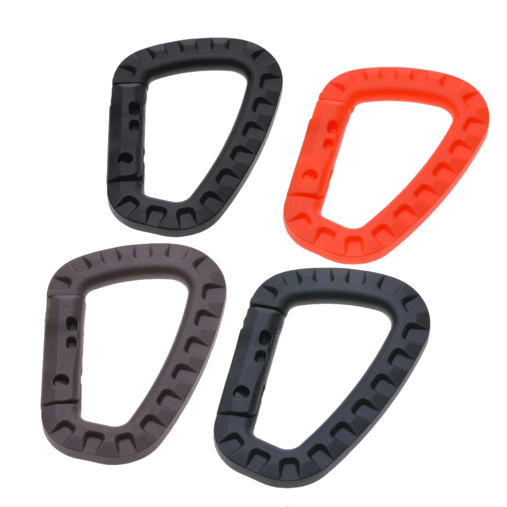 2PSC карабин застежка крюк рюкзак Молл система D пряжка военная сумка для походов