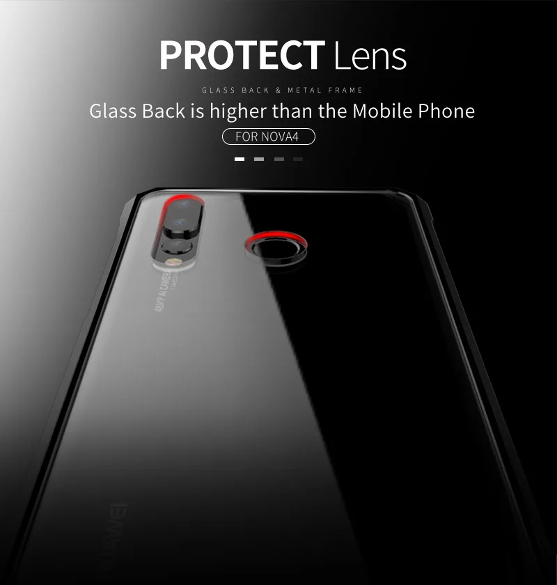 Роскошный металлический бампер для huawei P smart чехол с боковой пластиковой задней крышкой для huawei Nove3i чехол с алюминиевой рамкой