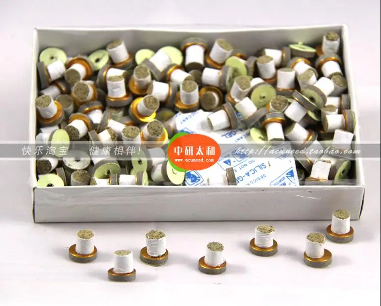 

Self-adhesive Meridian acupuncture moxibustion moxa rollors 300pcs/pack free shipping