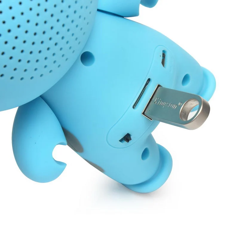 Беспроводная bluetooth колонка с мультипликационным принтом Baymax портативная мини