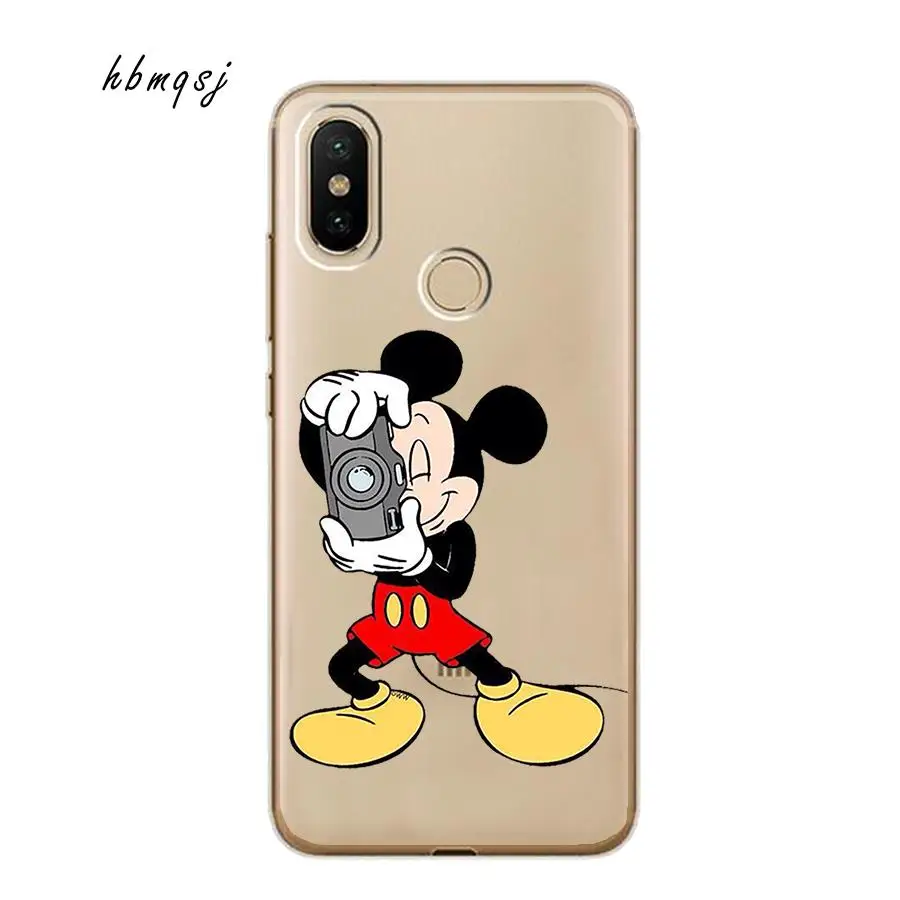 Чехол Hbmqsj funda для Xiaomi Mi A1 a2 lite 8 mix 2s f1 силиконовый мягкий чехол из ТПУ оригинальная