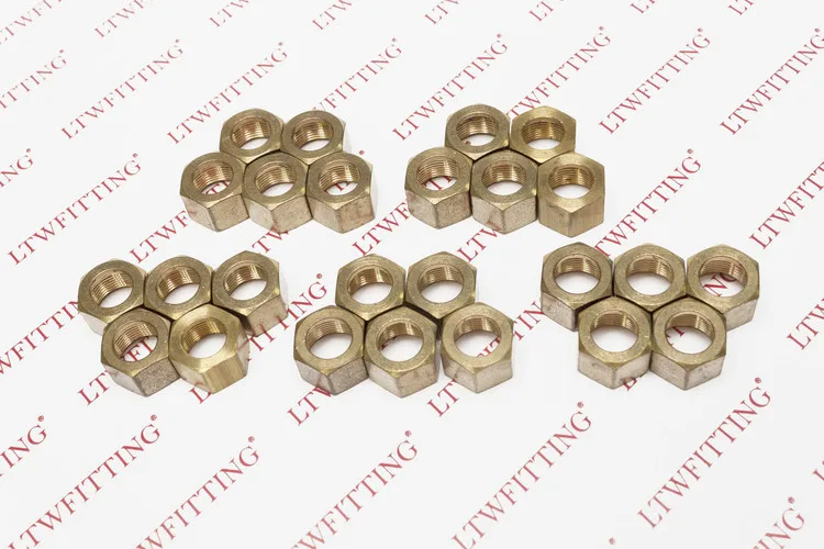 LTWFITTING 7/16 &quotлатунная компрессионная гайка латунный Компрессионный фитинг|brass